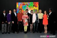 Ryan McGinness - Women: Blacklight Paintings and Sculptures Exhibition Opening #9