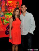 Ryan McGinness - Women: Blacklight Paintings and Sculptures Exhibition Opening #73