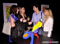 Ryan McGinness - Women: Blacklight Paintings and Sculptures Exhibition Opening #193