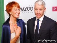 Kathy Eldon and Anderson Cooper