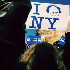 Instagram Round Up: Bernie Sanders Takes Over Washington Square Park