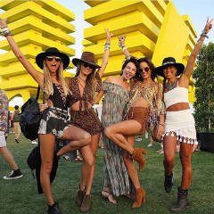 Squad Goals: The Hottest Girl Gangs At Coachella, Weekend 1
