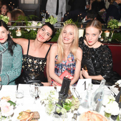 Katie Holmes & Chloe Sevigny Toast Tribeca At Chanel's 11th Annual Artists Dinner