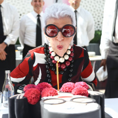 Iris Apfel Unveils An Affordable New Clothing Line & Celebrates Her 95th Birthday