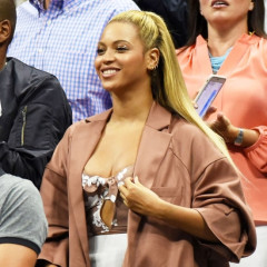 Beyoncé & Jay Z Play It Super Cool Next To Reddit Founder At The US Open