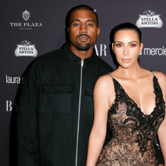 Kim, Kanye & Carine Shut Down The Plaza For Harper's Bazaar ICONS