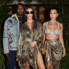 Kim & Kanye Party With Olivier Rousteing Post-Balmain