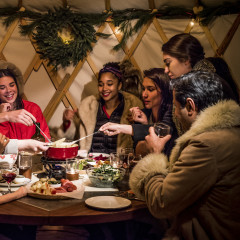 Book A Fondue Feast Inside Your Own Private Yurt... In The East Village?