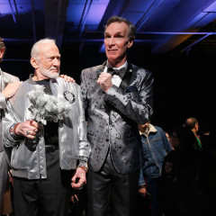 Buzz Aldrin & Bill Nye Are Now Male Models