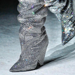 The Saint Laurent Glitter Boots EVERYONE Is Talking About