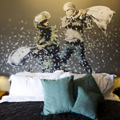 Inside Banksy's Freaky & Mysterious New Hotel