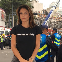 Bethenny Frankel Flies To Help Puerto Rico After Skin Cancer Surgery