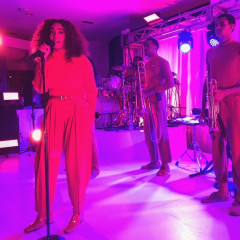 Solange Performs At The #MadeByGoogle Launch In NYC