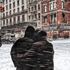 Snowy Scenes From NYC's Bomb Cyclone