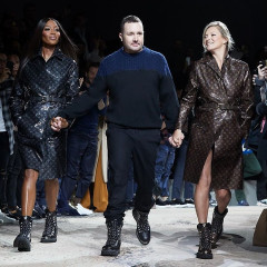 Kate Moss & Naomi Campbell Reunite On The Catwalk For Louis Vuitton