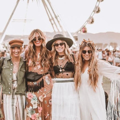 Squad Goals: The Hottest Girl Gangs At Coachella 2018