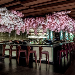 Sip Sakura Cocktails At This NYC Restaurant Covered In Cherry Blossoms