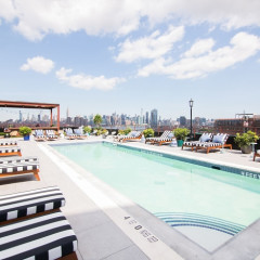 A New Rooftop Pool & Bar Opens In Williamsburg Today!