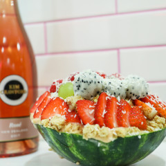 This NYC Spot Is Serving Up Rosé Spiked Smoothie Bowls