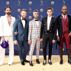 The Fab Five Brought The LEWKS At The 2018 Emmys