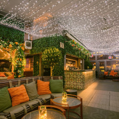 PHD Terrace Has Been Transformed Into A Midwinter Dream, Complete With Mistletoe Bar