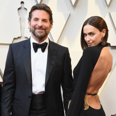 Irina Shayk Sitting Between Bradley Cooper & Lady Gaga Was The Best Oscars Meme