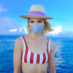 This Fashion Favorite Is Selling The Chicest Summer Masks