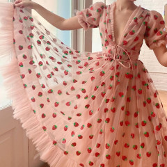 What This Summer's Viral Strawberry Dress Reveals About Quarantine Style