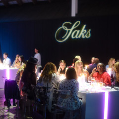 Saks Celebrates Summer Out East With An Art-Filled Fashionable Dinner