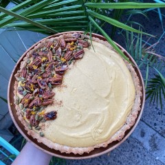 Dan Churchill's Plant-Based Pumpkin Pie Is Sure To Be Your Star Dish This Holiday Season