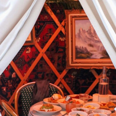 Is This The Most Luxurious Yurt Dining Experience Downtown?
