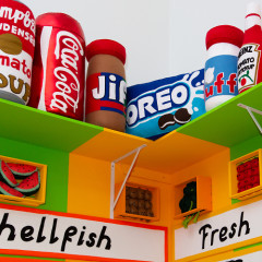 Artist Lucy Sparrow Unveils A Colorful Grocery Store... Made Entirely Of Felt?!
