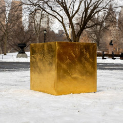 The Tweets About Central Park's Gold Cube Are Better Than The Gold Cube Itself