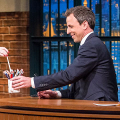 Seth Meyers Spills Which Coffee Spot He Hits Up Every Day