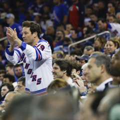 Celebrities Flocked To Madison Square Garden To Cheer On The Rangers Last Night