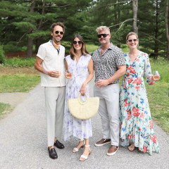 Inside The Dreamy Garden Party Scene At The Glass House Summer Party