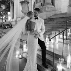 Kate Bock & Kevin Love's Gatsby-Inspired Wedding At The New York Public Library