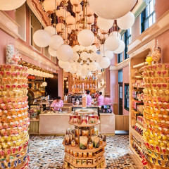 Jean-Georges's Perfectly Pink New Candy Shop Is A Chic Confectionery Dream