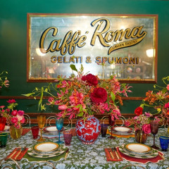 Don't Miss La DoubleJ's Beyond-Chic Takeover Of Little Italy Staple Caffe Roma!
