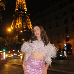 A Croissant & Sequin-Packed Day At Paris Fashion Week With Caroline Vazzana