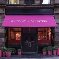 Breakfast At Valentino's? Pink Lattes Are Taking Over Soho