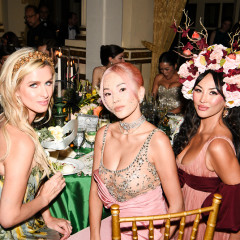 The Floral-Filled Scene At Save Venice's Annual Masquerade Ball