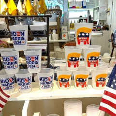 The Hottest Hamptons Party Accessory? Trump 2024 Cups...