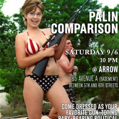 The Sarah Palin Look-A-Like Contest, Get Your Buns, Guns, Glasses, Bangs, Pantsuits, Excessive Lipstick, Hockey Sticks, Babies, And Fur Ready!