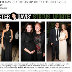 Peter Davis Goes Over The Preggers Pose