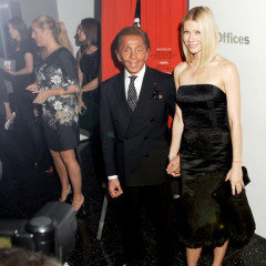 Valentino Hits The Red Carpet With Gwyneth For His 
