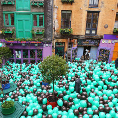 Photo Of The Day: 10,000 Balloons Released In Covent Garden