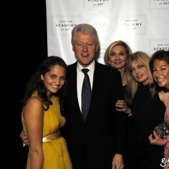 Bill Clinton Celebrates Figurative Art With Justin Timberlake At The New York Academy Of Art Tribeca Ball