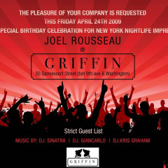 Griffin, Details On The First Party In The Newest NYC Club