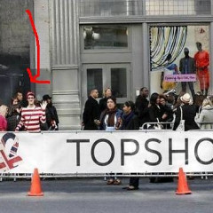 Photo Of The Day: Waldo Crashes Topshop Parade